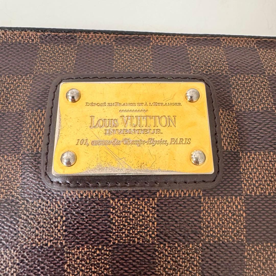 ルイヴィトン　エヴァ　ダミエ　クラッチバッグ　ハンドバック