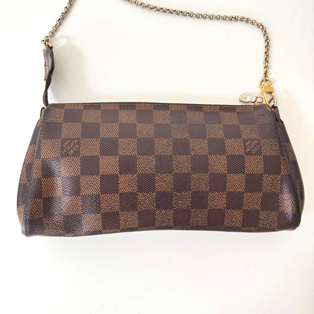 ルイヴィトン　エヴァ　ダミエ　クラッチバッグ　ハンドバック
