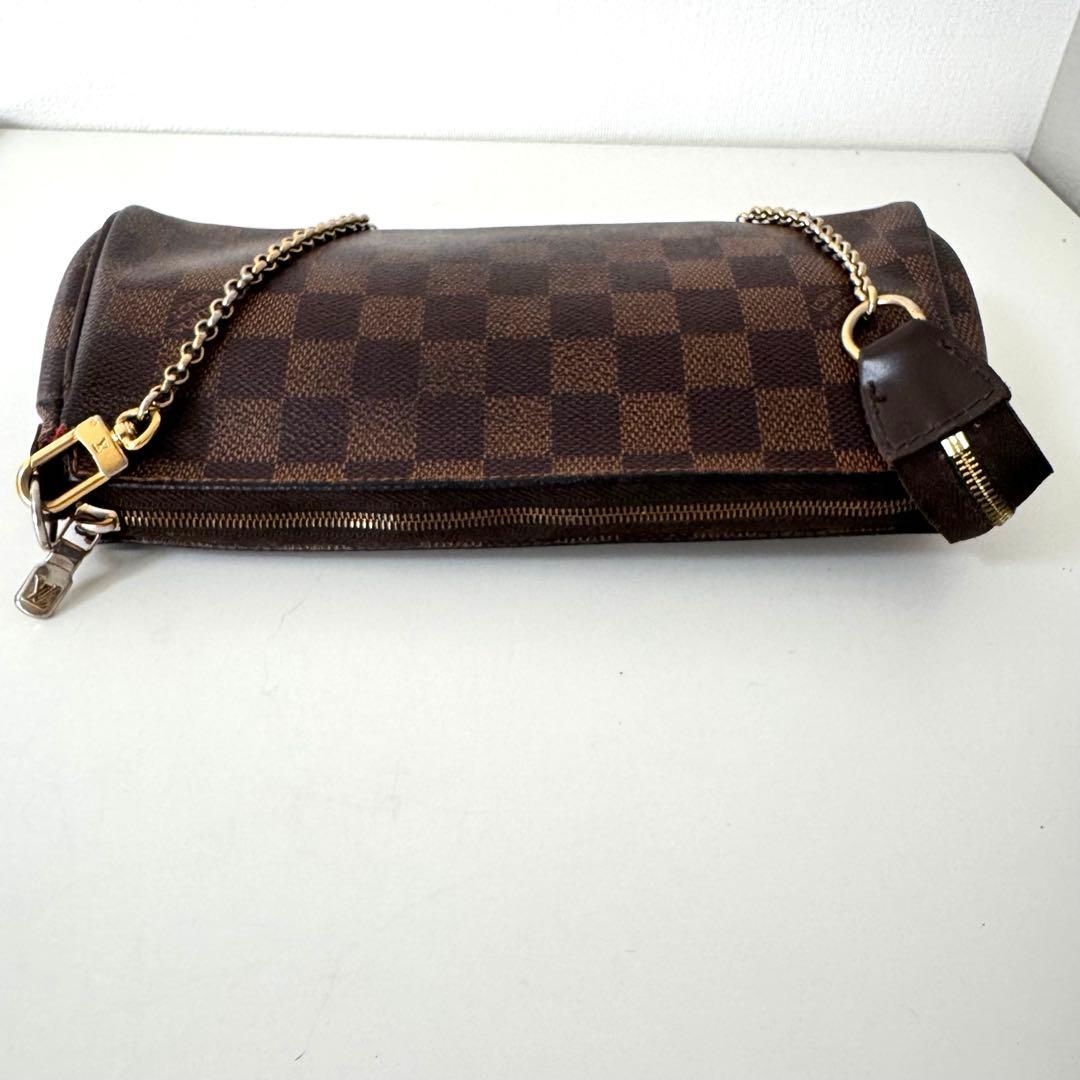 ルイヴィトン　エヴァ　ダミエ　クラッチバッグ　ハンドバック