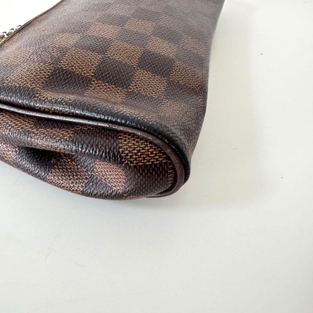 ルイヴィトン　エヴァ　ダミエ　クラッチバッグ　ハンドバック