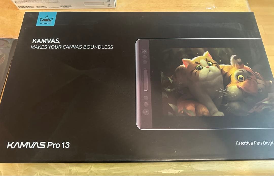 HUION Liquid Tab Kamvas Pro 13 液タブ