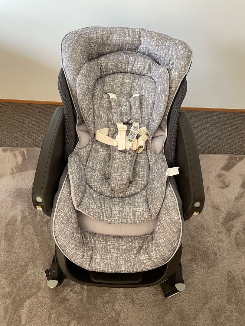 Aprica ユラリズム　オートライト ハイローチェア　メランジグレー