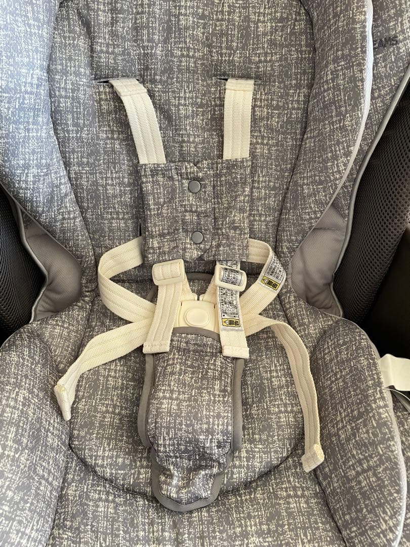 Aprica ユラリズム　オートライト ハイローチェア　メランジグレー