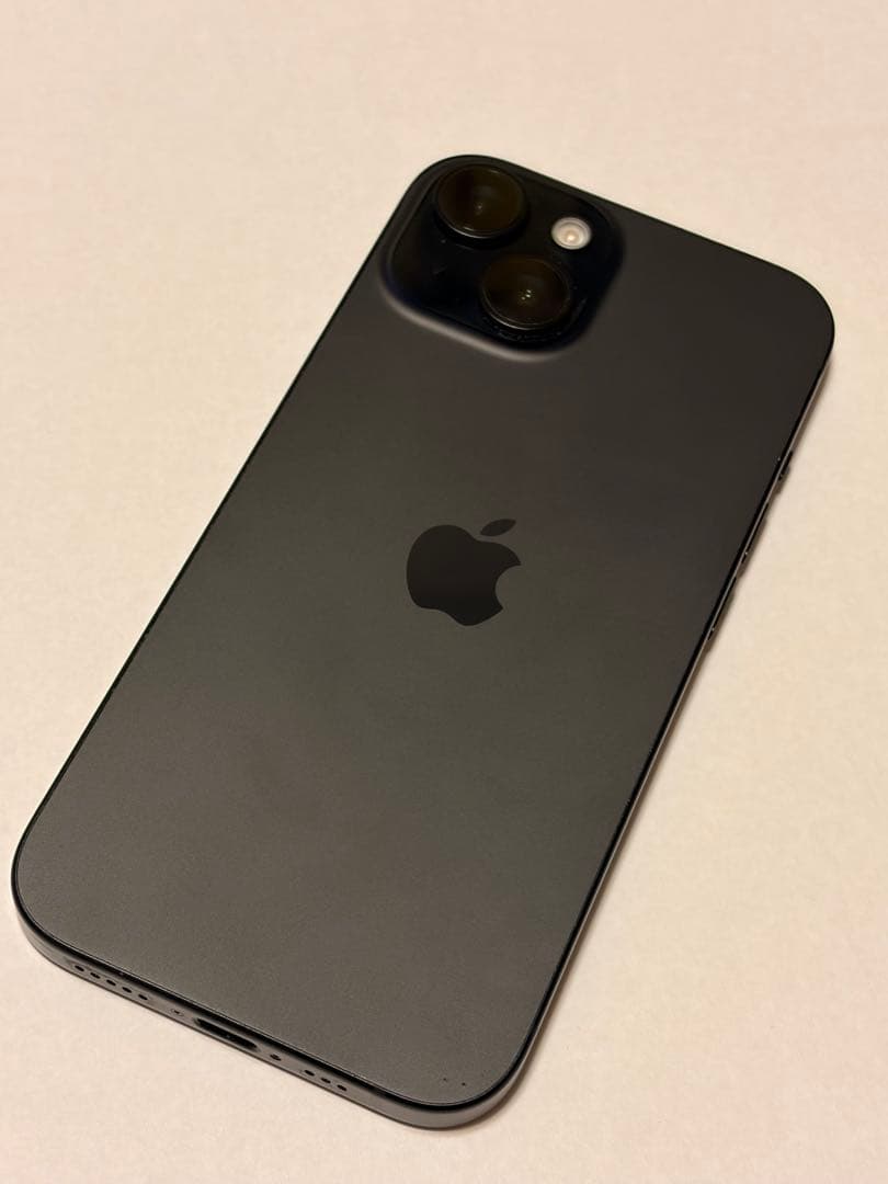 iPhone15 256GB ブラック｜通常利用OK ｜ジャンク扱い