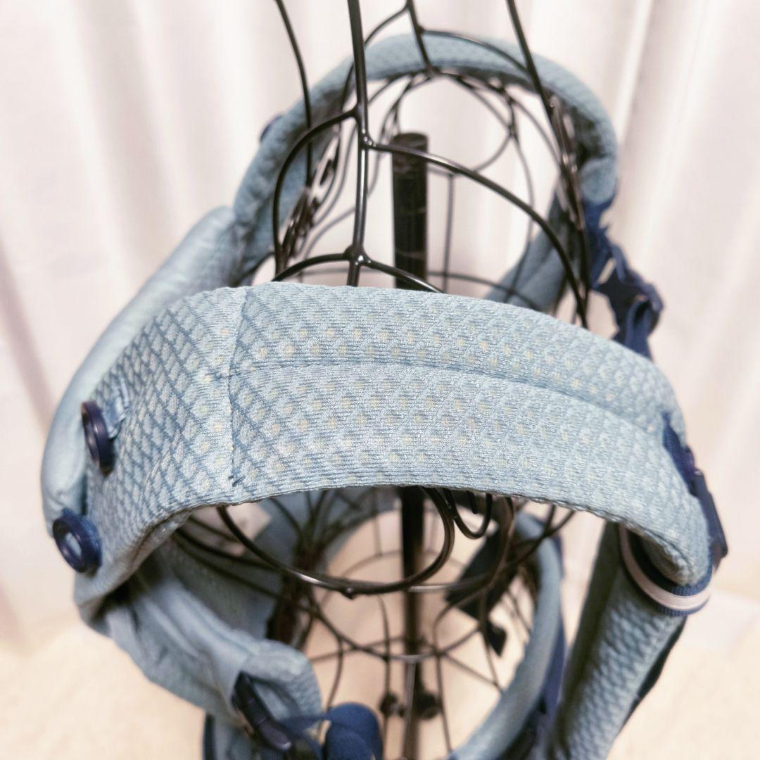 美品　人気カラー　エルゴベビー　抱っこ紐　 オムニブリーズ　ストレートブルー