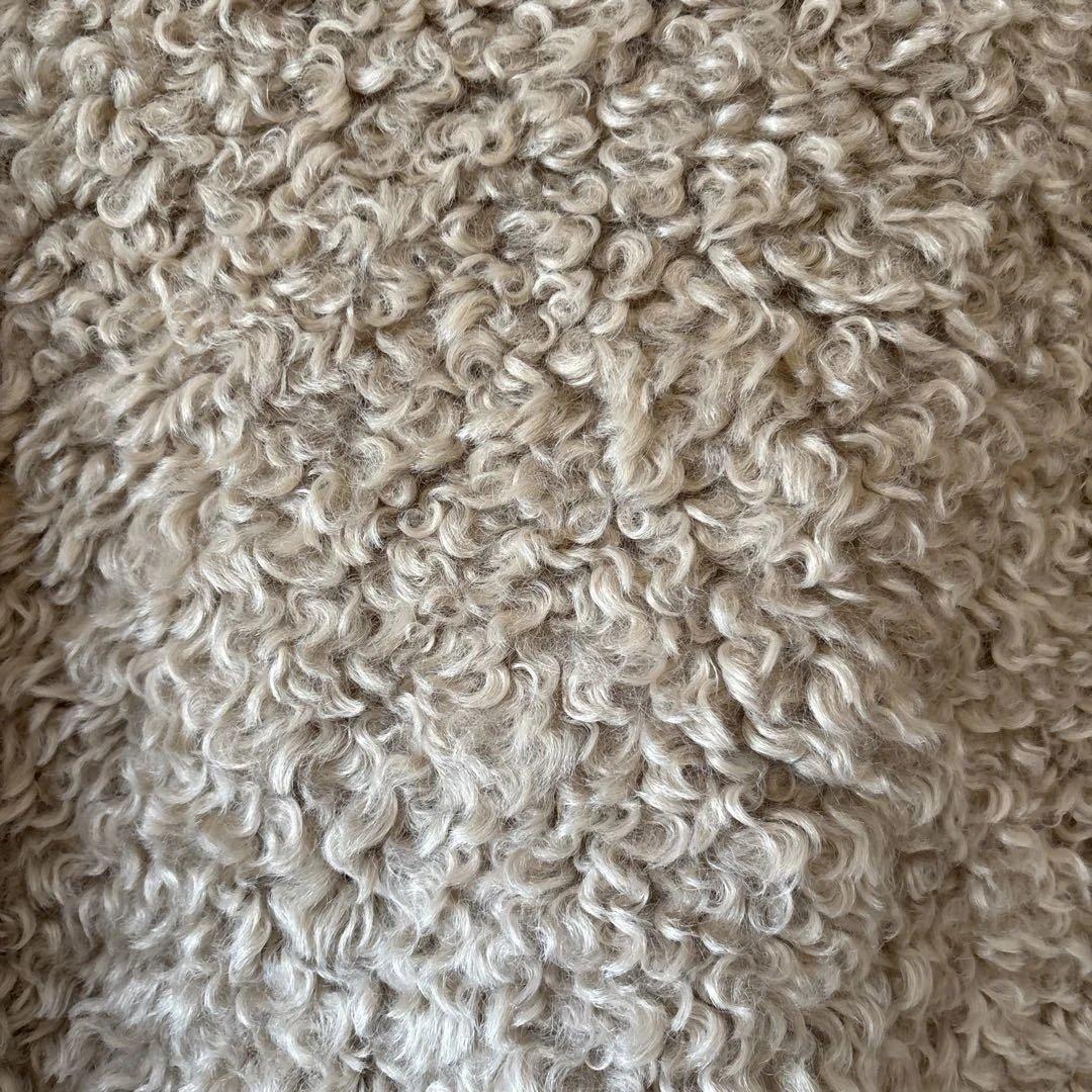 ZARA トグルボタン フェイクファージャケット L