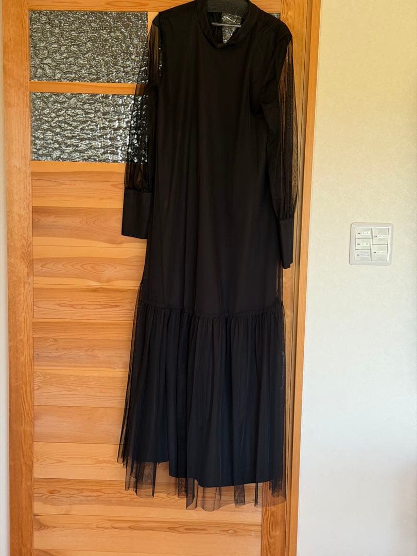 CAPRICIEUX LE´MAGE チュールハイネックワンピース　オケージョン