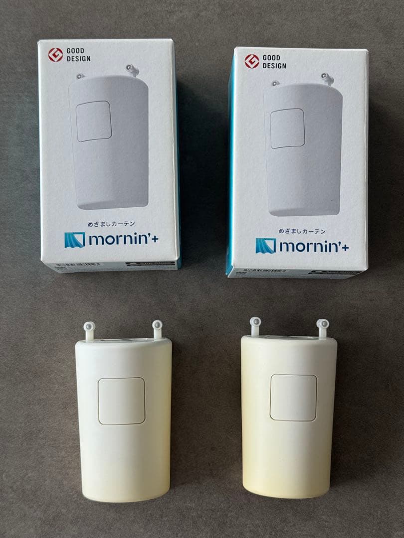 Robit めざましカーテン mornin’plus 2個セット