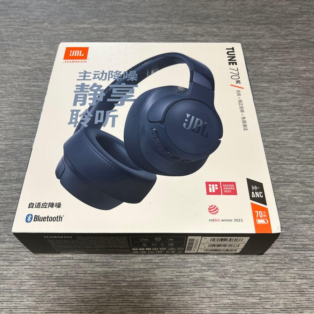 新品　JBL TUNE 770NC ワイヤレスヘッドフォン　ブラック