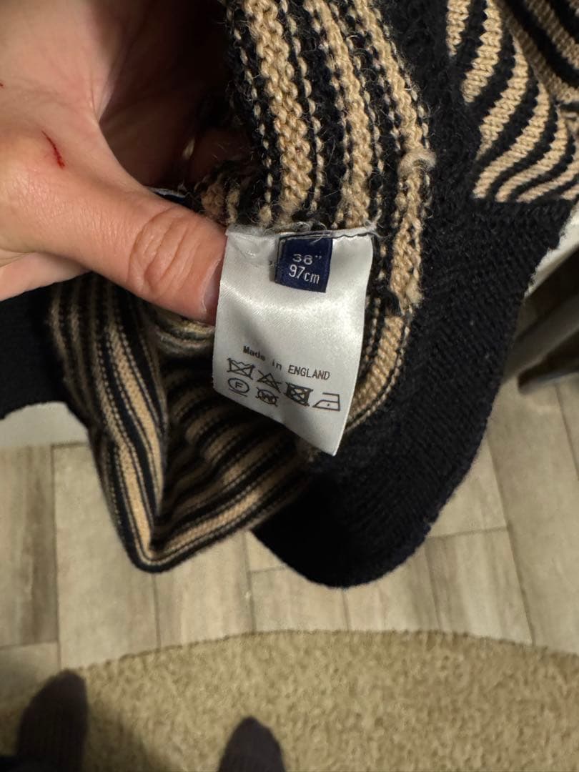 GUERNSEY WOOLLENS ガンジーセーター BEAMS F 別注