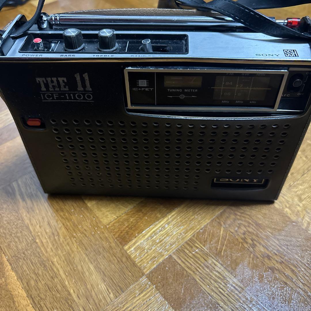 SONY ICF-1100 ポータブルラジオ希少品！