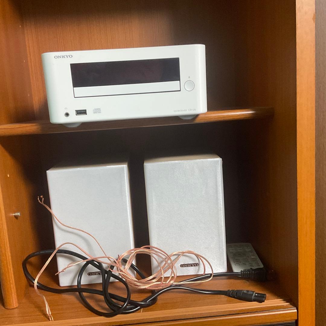 ONKYO オンキョー CDレシーバーシステム ミニコンポCR-U6