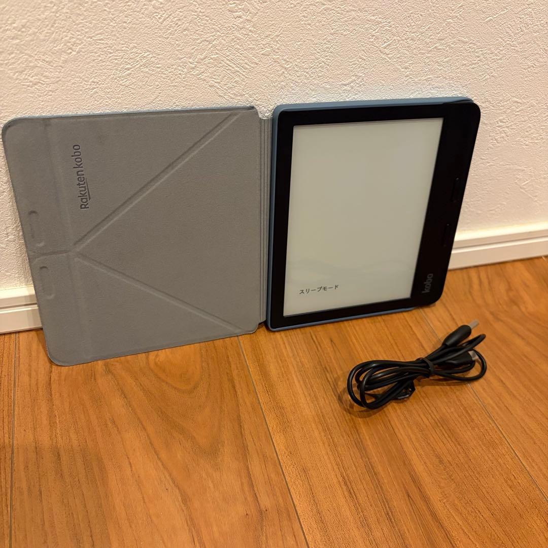 rakuten kobo libra 2 ブラック 32GB カバー付き