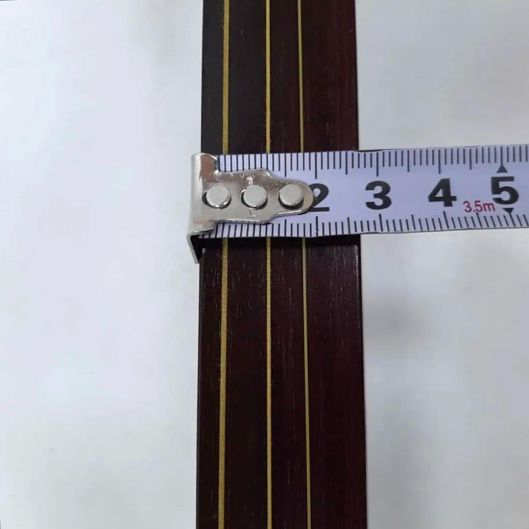 高級綾杉胴　中棹地唄三味線　2本溝　天然皮　正寸　木製ケース付き