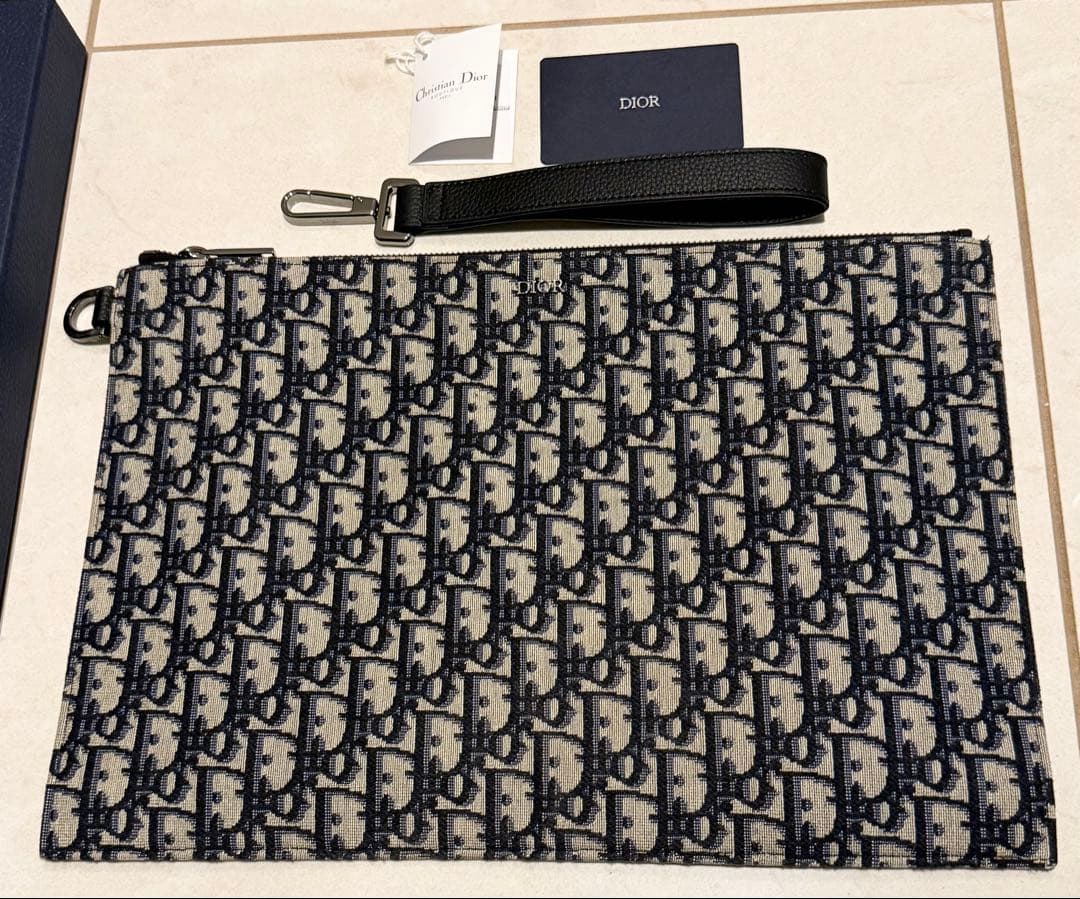 【美品】ディオール　A4 ポーチ　クラッチ　バッグ
