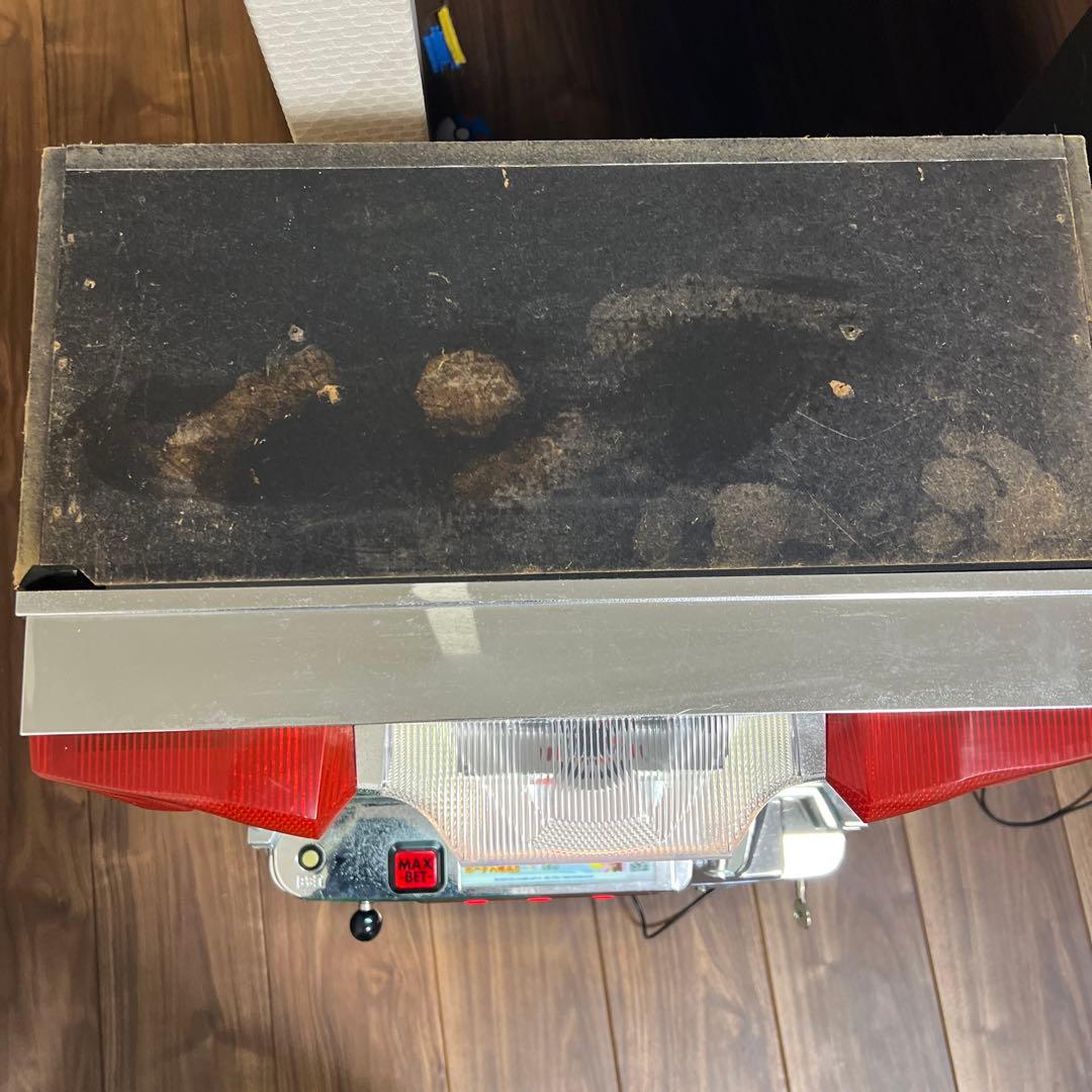 【パチスロ実機】オリンピアNew島唄 30  ４号機 レア 花笠パネル