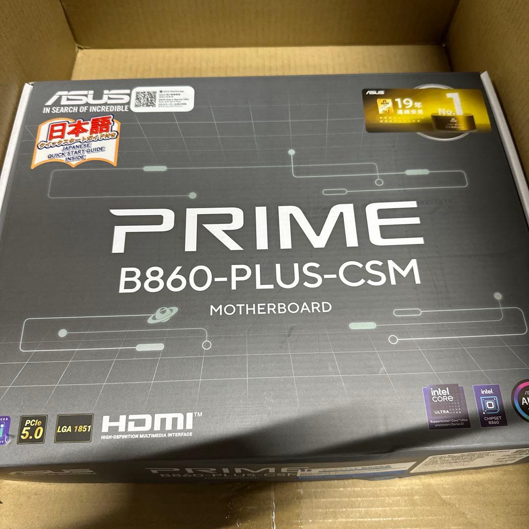 ASUS Prime B860-PLUS-CSM マザーボード