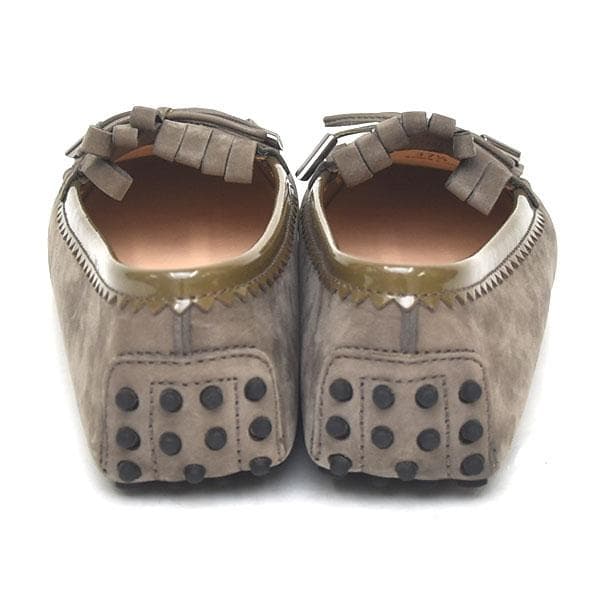 ほぼ新品❤️トッズ リボンフラットシューズ 37.5(約24.5cm)21540→