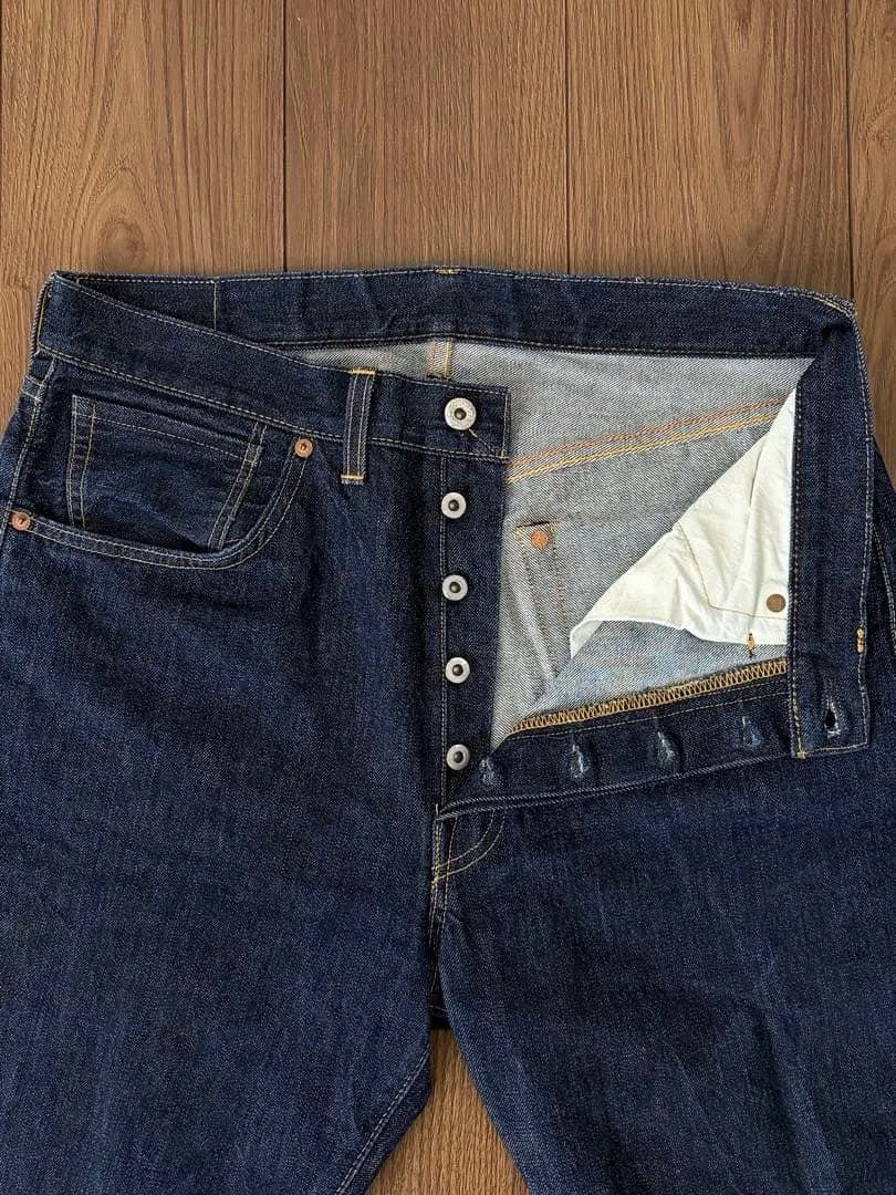 【希少アメリカ製】真紺 LEVI'S LVC S501XX 1944 大戦モデル