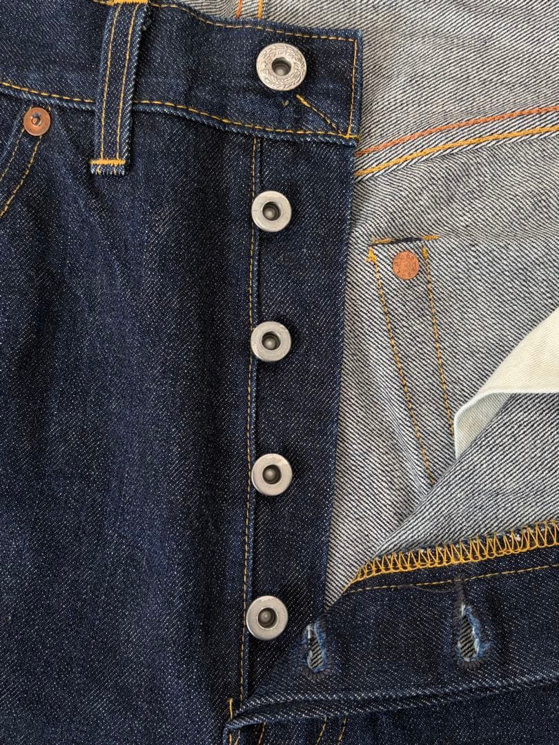 【希少アメリカ製】真紺 LEVI'S LVC S501XX 1944 大戦モデル