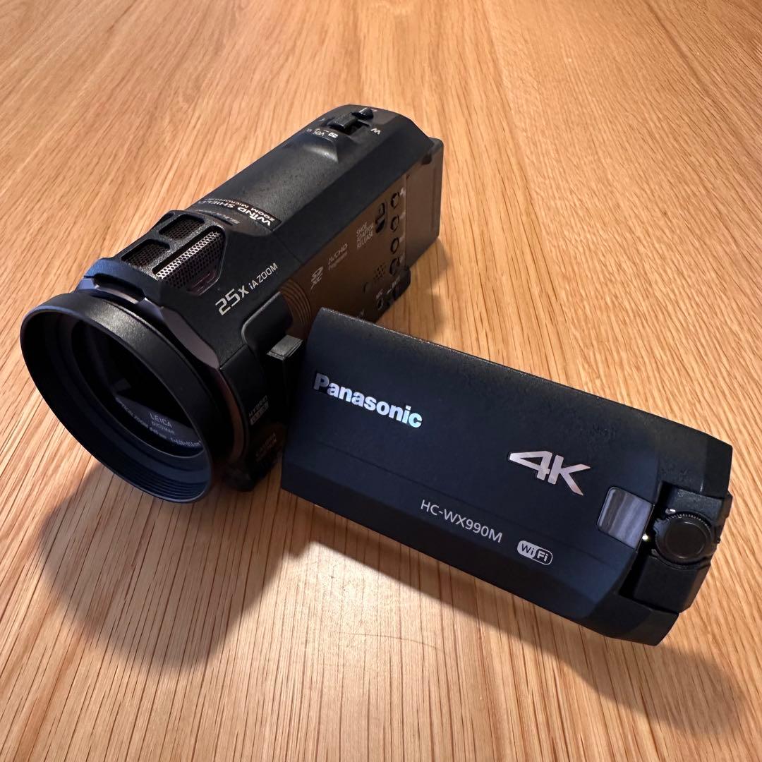 美品 Panasonic ビデオカメラ ハンディカム HC-WX990M