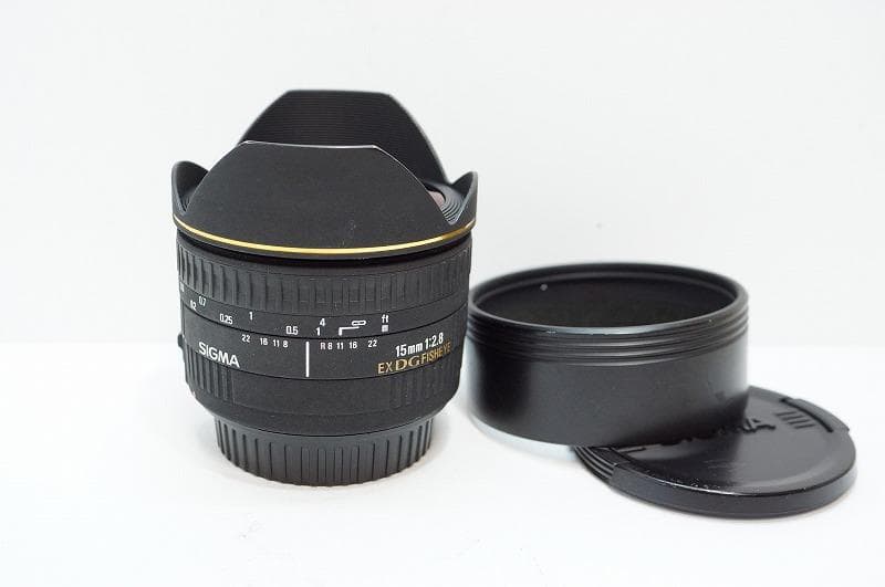 【キャノン用/魚眼】 SIGMA 15mm F2.8 EX DG
