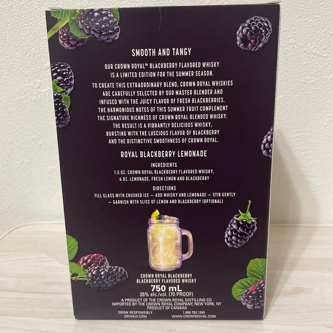 Crown  クラウンローヤル ウィスキーBlack Berry味
