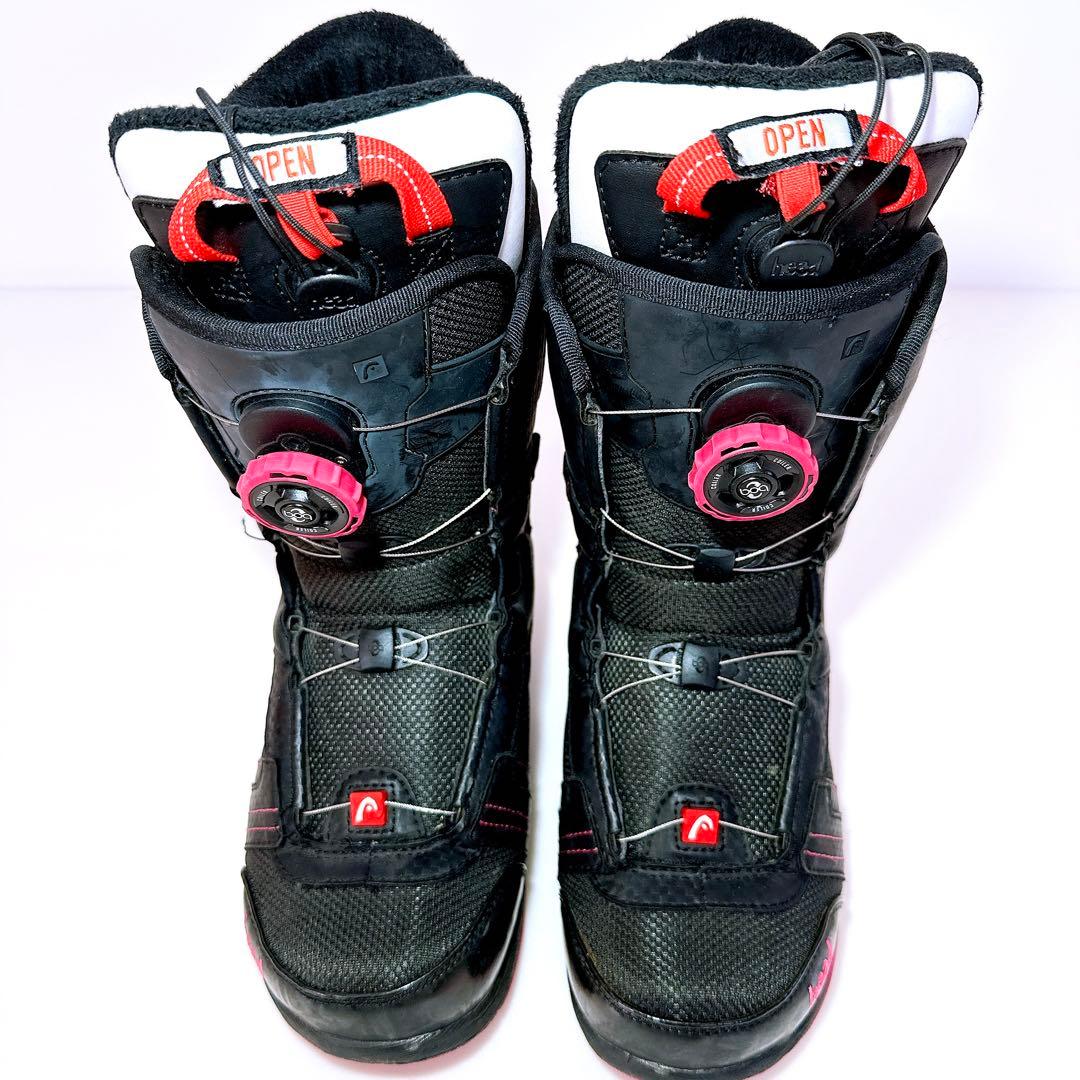状態良好 HEAD 25cm スノーボード ブーツ BOA レディース JADE