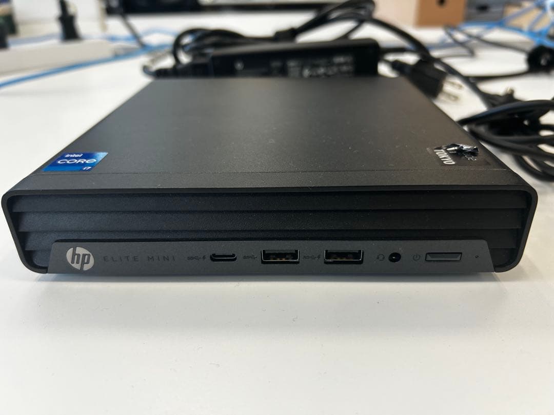 ミニPC HP Elite Mini 800 G9(core i7/16GB/512GB)