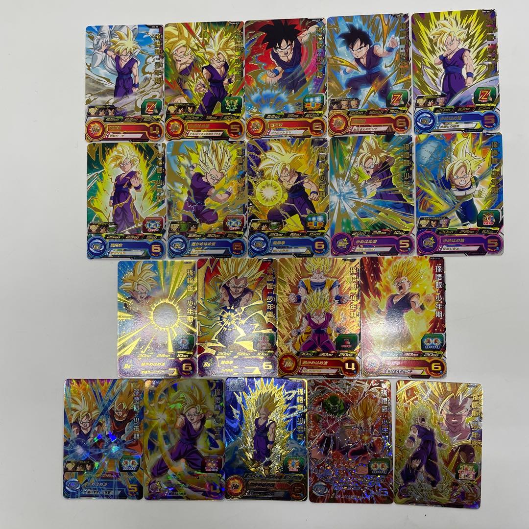 【ドラゴンボール】孫悟飯のみ　被り無し　191枚セット