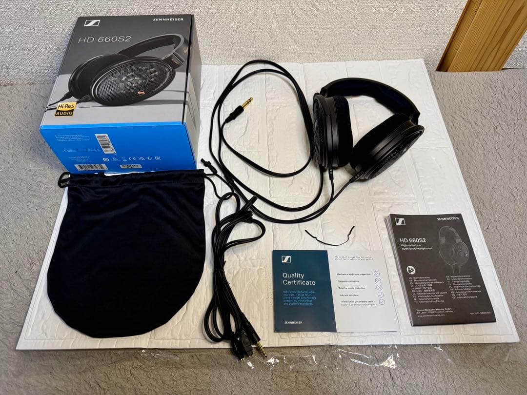 【極美品】Sennheiser HD 660S2 ゼンハイザー 国内正規品