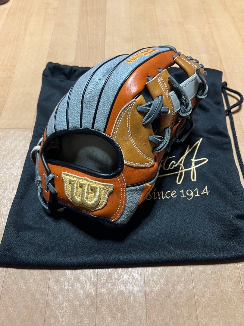 S*a様 Wilson ＊ウィルソン軟式グローブ ＊オーダー87型＊右投げ