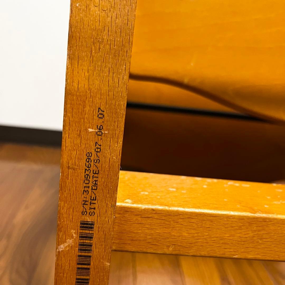 希少STOKKE ストッケ トリップトラップ シリアル3 ナチュラルハイチェア