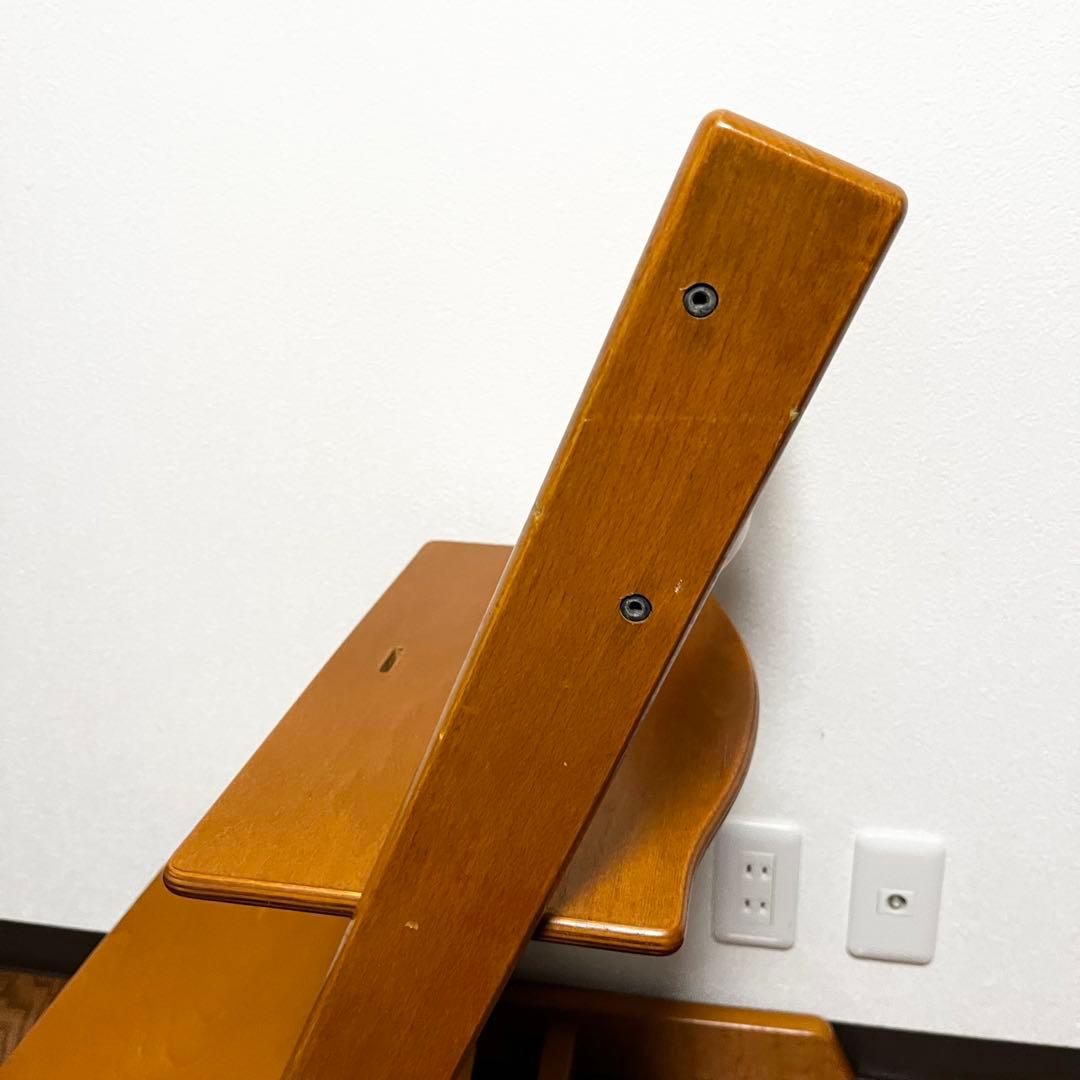 希少STOKKE ストッケ トリップトラップ シリアル3 ナチュラルハイチェア