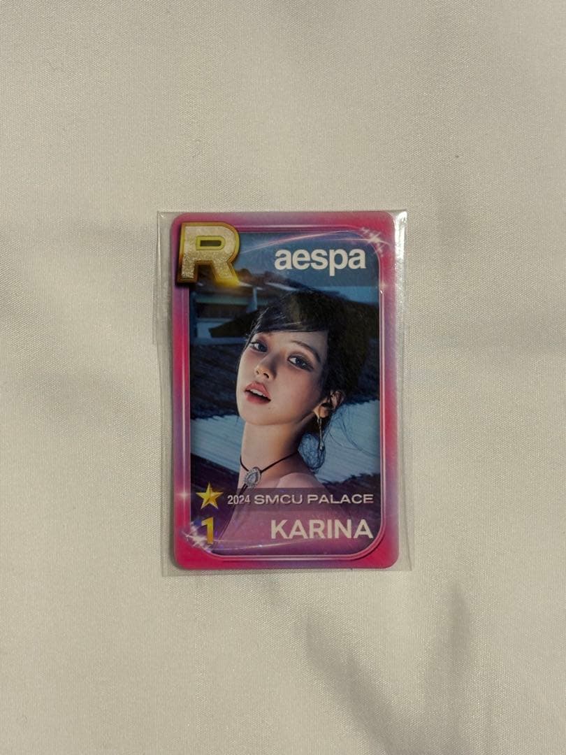 aespa カリナ SUPERSTAR シュスエム トレカ SMTOWN