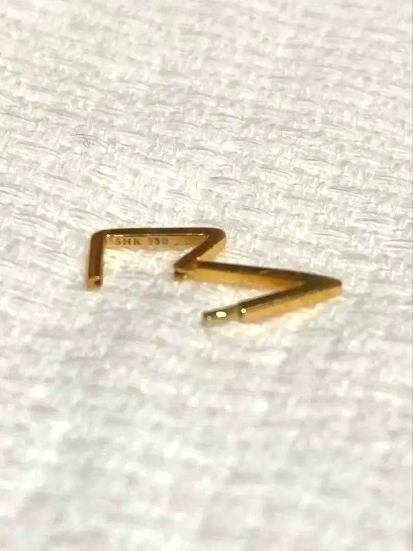 お値下げしました　Shihara Form Pierce 10 シハラ　k18