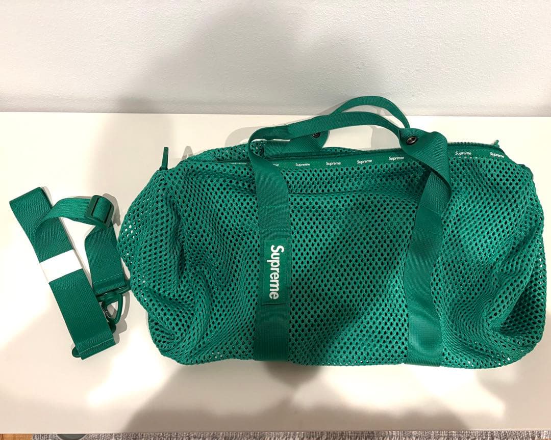 最終値下げ　SUPREME シュプリーム メッシュ ダッフルバッグ