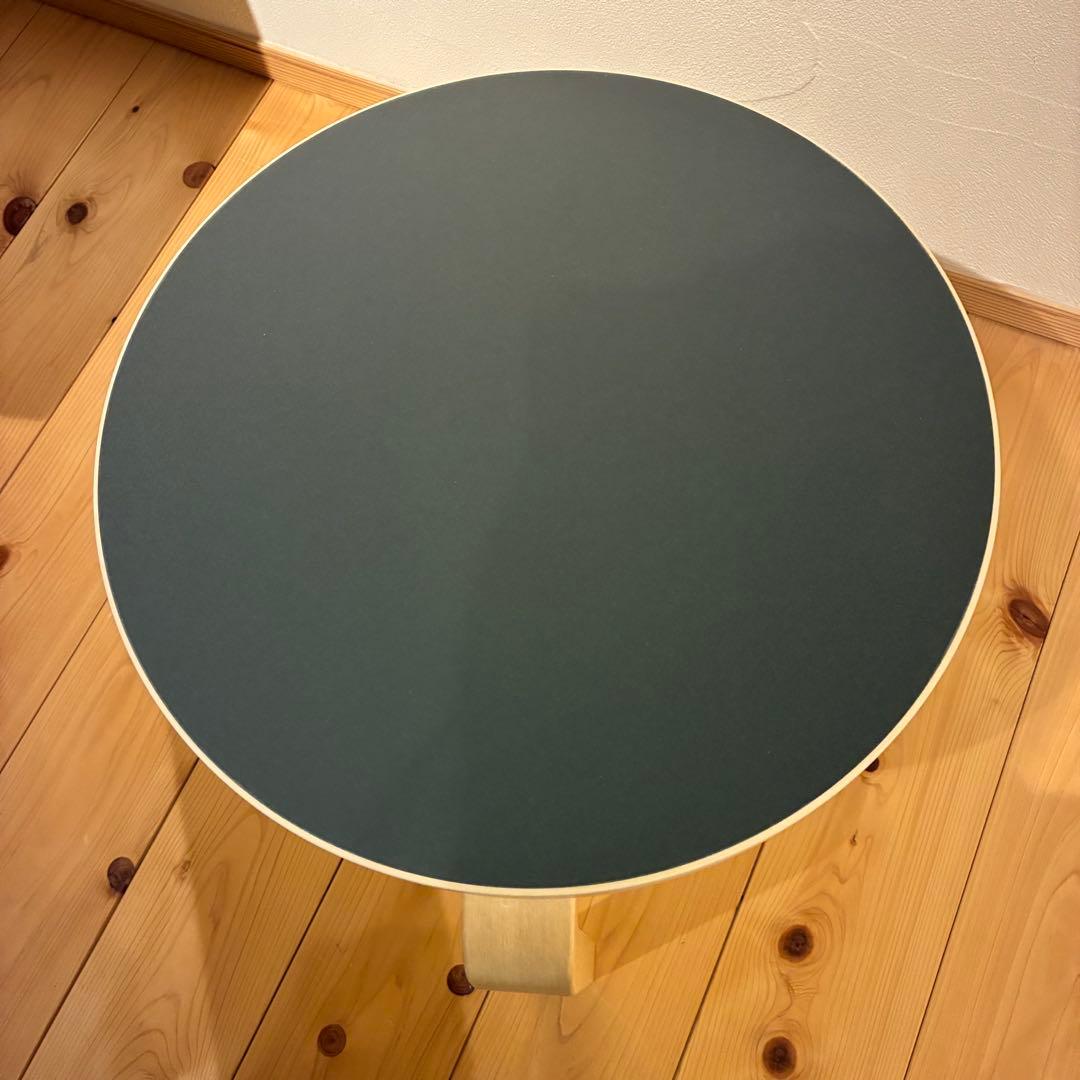 【廃盤新品】artek stool60 scope別注リノリウム　アイアン3本脚