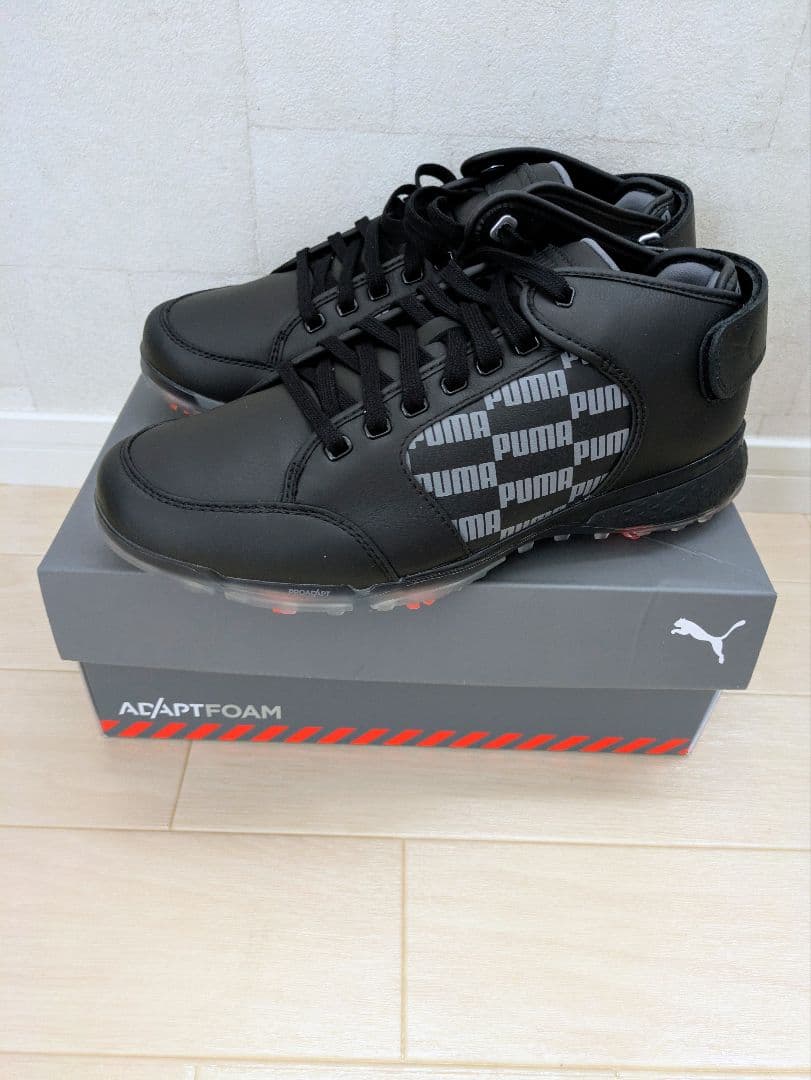 RENJI 新品 PUMA 25.5 ゴルフシューズ ソフトスパイク 箱有