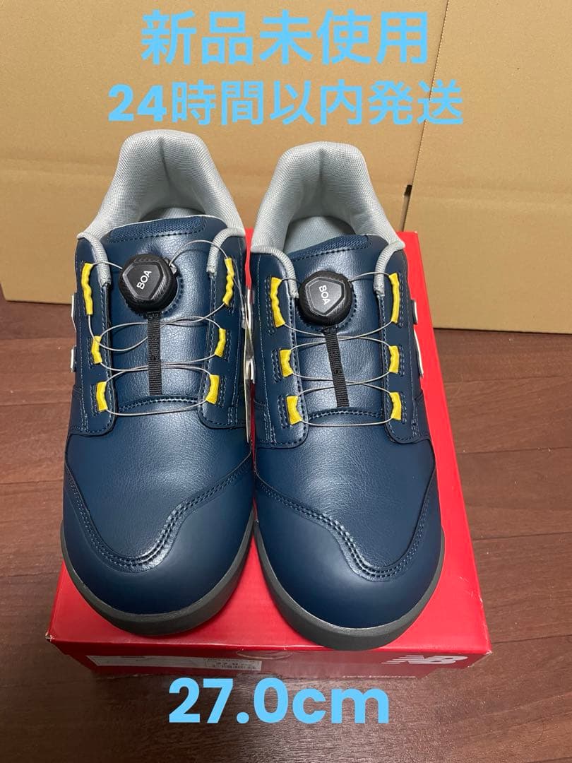 大*丸様 New Balance BS-445 ネイビー/イエロー BOA