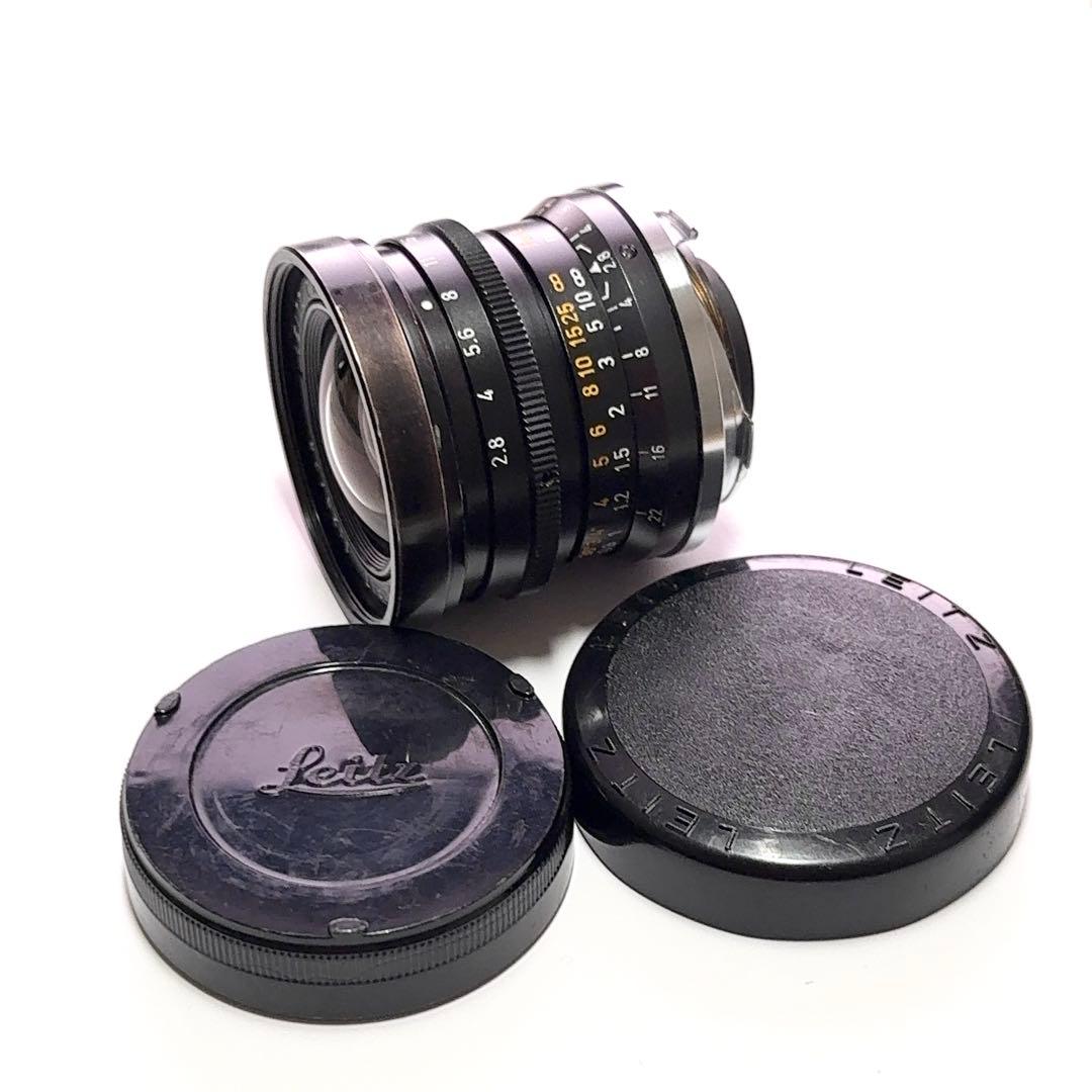 【希少ストッパー付】ライカ｜エルマリートM28mm F2.8（2nd）初期型