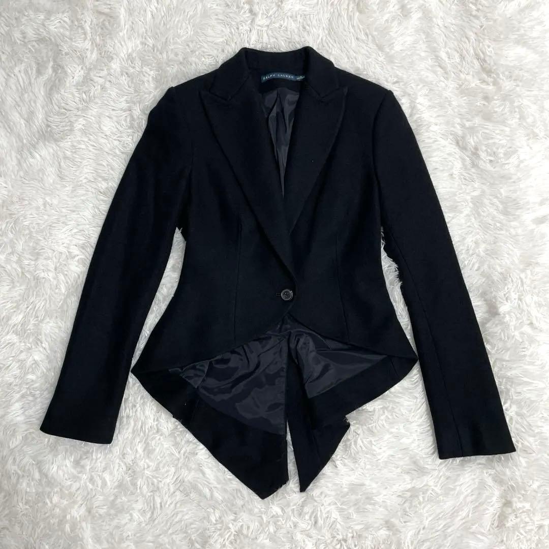 RALPH LAUREN 燕尾服 黒 ブラック テーラード ジャケット　Lサイズ