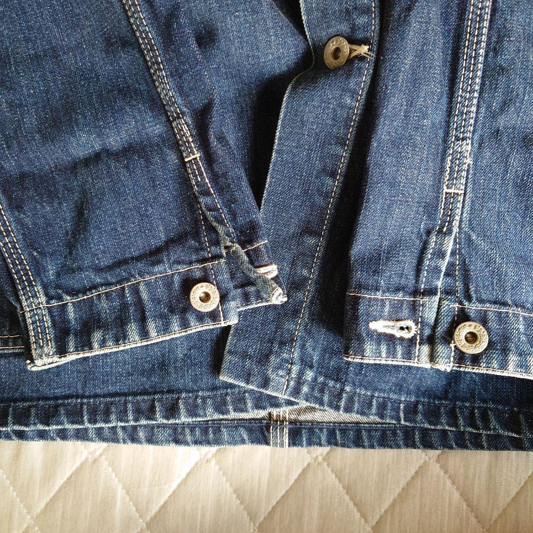 EVISUデニムブルー ロングジャケット サイズ40