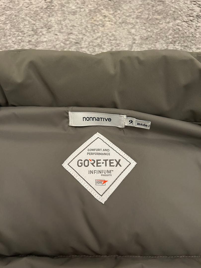 NONNATIVE ダウンベスト