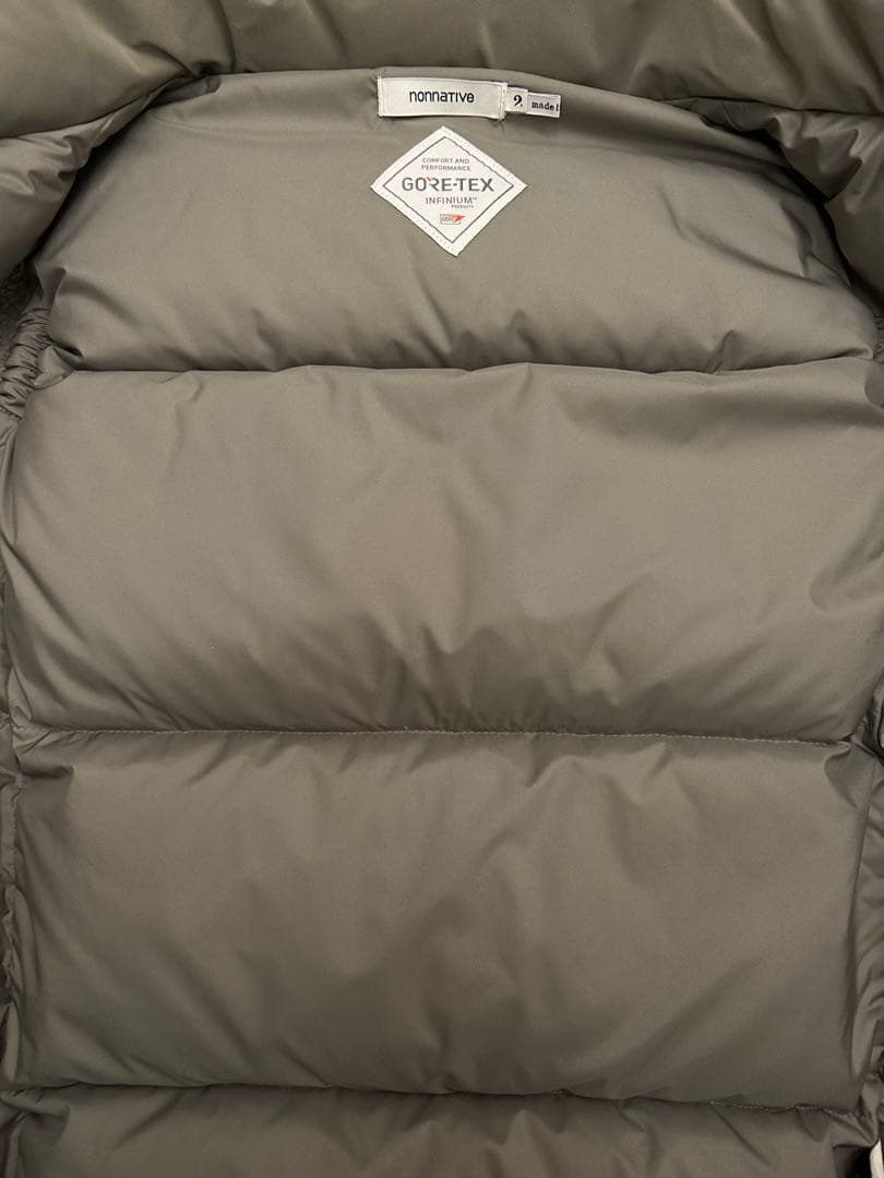 NONNATIVE ダウンベスト