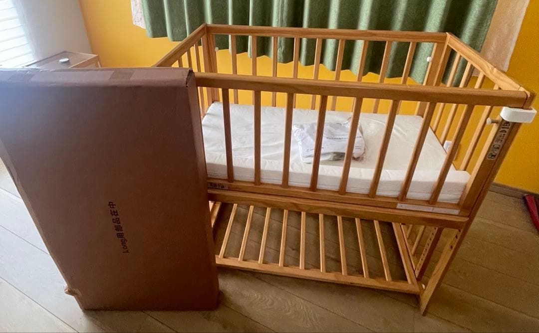 そいねーる＋ロング　マットレス付き　ベビーベット　yamatoya ロング未使用