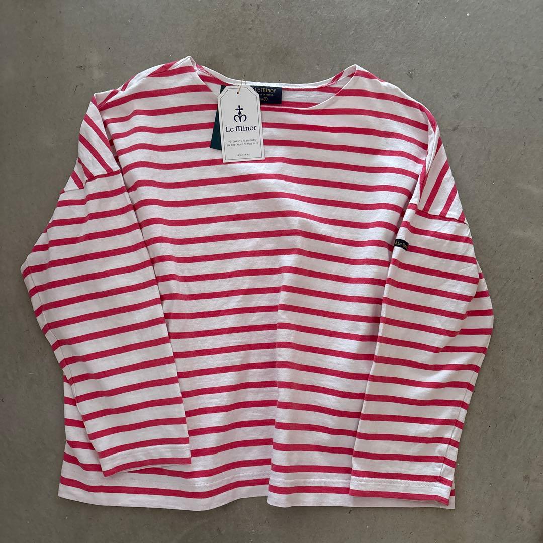 mavuno ボーダー　ピンク