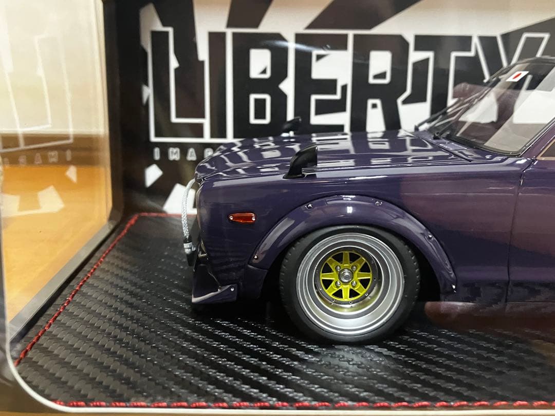 イグニッションモデル 1/18 LB-ワークス ハコスカ 2Dr パープル