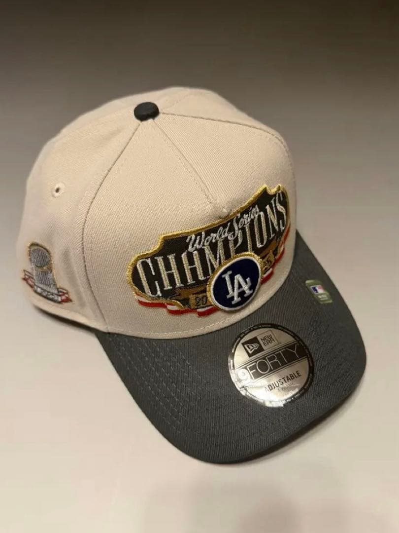 【海外モデル】ロサンゼルス　ドジャース　2025 キャップ　ワールドチャンピオン