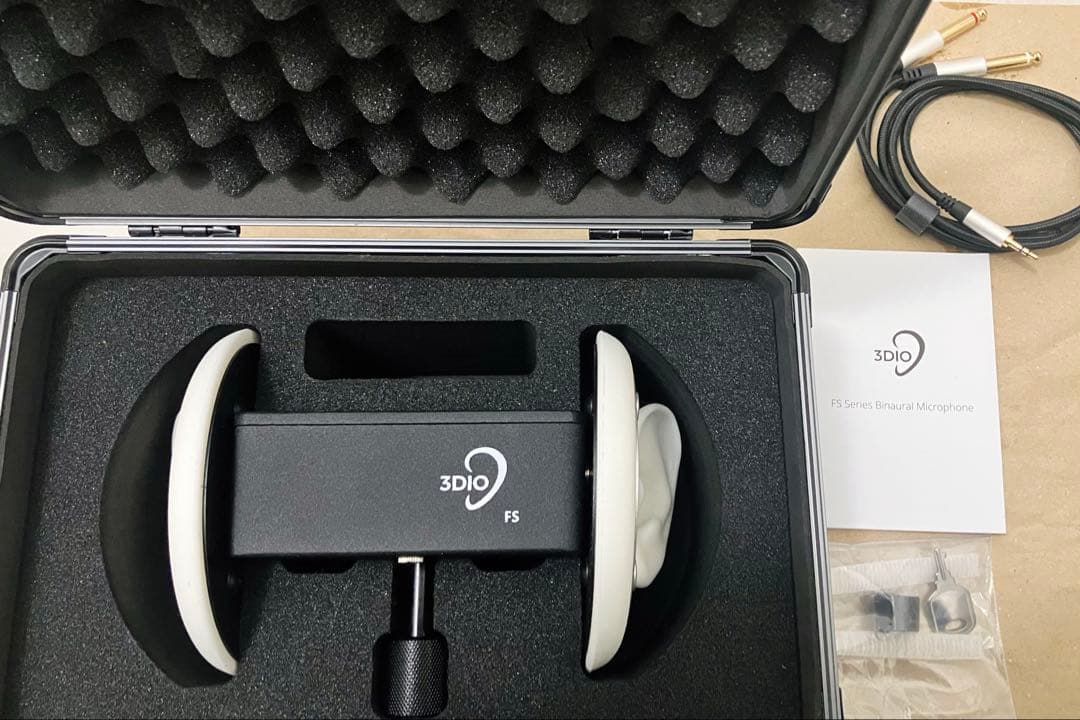 【未使用】米3Dioバイノーラルマイク Free Space【ASMR用】